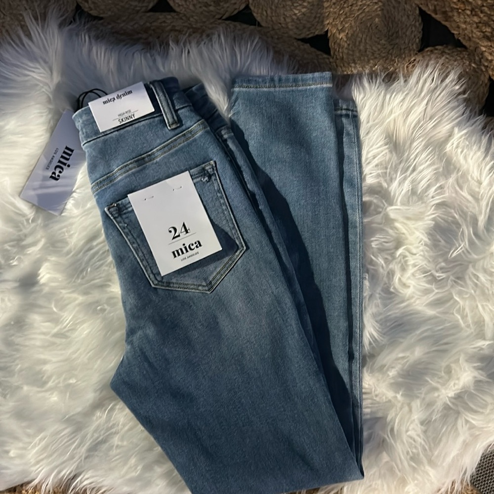 MICA Jeans Nwt Mdp-s130 cut 90593 high rise skinny